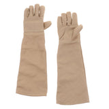 Maxbell 1pair Anti-bite Scratch Gloves for Snake Lizard Handling Protection Gloves S