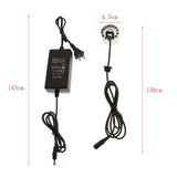 Maxbell 12 LED Lamp Mist Maker Fogger for Reptile Tank Water Fountain Pond Atomizer