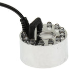 Maxbell 12 LED Lamp Mist Maker Fogger for Reptile Tank Water Fountain Pond Atomizer