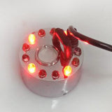 Maxbell 12 LED Lamp Mist Maker Fogger for Reptile Tank Water Fountain Pond Atomizer