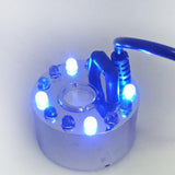 Maxbell 12 LED Lamp Mist Maker Fogger for Reptile Tank Water Fountain Pond Atomizer