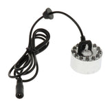 Maxbell 12 LED Lamp Mist Maker Fogger for Reptile Tank Water Fountain Pond Atomizer