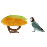 Max New Designed Fruited Cup Bird Feeder Food Water Bowl For Small Parrots Finch Corn