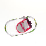 Max New Designed Fruited Cup Bird Feeder Food Water Bowl For Small Parrots Finch Wheel