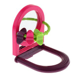 Max New Designed Fruited Cup Bird Feeder Food Water Bowl For Small Parrots Finch Wheel