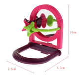 Max New Designed Fruited Cup Bird Feeder Food Water Bowl For Small Parrots Finch Wheel