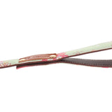 Maxbell Strong Leather Rope Dog Leash Collar Set for Walking Hiking Light Green L