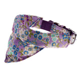 Maxbell Detachable Triangle Collar Flower Print Pet Dog Collar Scarf Strap Bandage 2