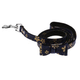 Maxbell Adjustable Pet Dog Chest Strap Harness with Hauling Rope Set Navy