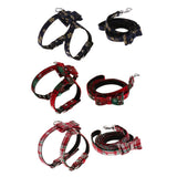 Maxbell Adjustable Pet Dog Chest Strap Harness with Hauling Rope Set Navy