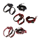 Maxbell Adjustable Pet Dog Chest Strap Harness with Hauling Rope Set Navy