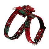 Maxbell Adjustable Pet Dog Chest Strap Harness with Hauling Rope Set Snow Green