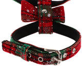 Maxbell Adjustable Pet Dog Chest Strap Harness with Hauling Rope Set Snow Green