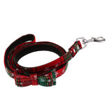 Maxbell Adjustable Pet Dog Chest Strap Harness with Hauling Rope Set Snow Green