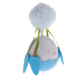 Maxbell Interactive Pet Cat Exercise Toy Ball with Automatic Rolling Rotation Blue