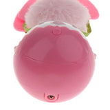 Maxbell Interactive Pet Cat Exercise Toy Ball with Automatic Rolling Rotation Pink