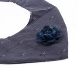 Maxbell Puppy Bandana Collar, Dog Bandage Scarf with Flower Pet Gift for Party Cowboy