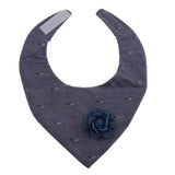 Maxbell Puppy Bandana Collar, Dog Bandage Scarf with Flower Pet Gift for Party Cowboy