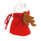 Maxbell Halloween Christmas Pet Hooded Cloak Dog Cat Costume - Hat Red L