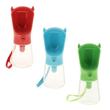 Maxbell Portable Pet Travel Water Bottle Dispenser Feeder Dog Cat Drinking Red