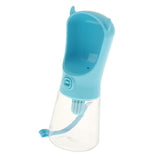 Maxbell Portable Pet Travel Water Bottle Dispenser Feeder Dog Cat Drinking Blue