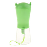 Maxbell Portable Pet Travel Water Bottle Dispenser Feeder Dog Cat Drinking Green
