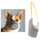 Maxbell Adjustable Anti Fog Pet Dog Mouth Mask Anti-biting Muzzle Cover  Medium