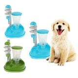 Maxbell Large Capacity Automatic Pet Dog Cat Feeding Water Feeder Dish Bowl Blue