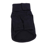 Maxbell Pet Clothes Warm Autumn Winter Dog Cotton Bottoming Shirt S Purplish blue