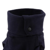 Maxbell Pet Clothes Warm Autumn Winter Dog Cotton Bottoming Shirt S Purplish blue