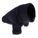 Maxbell Pet Clothes Warm Autumn Winter Dog Cotton Bottoming Shirt S Purplish blue