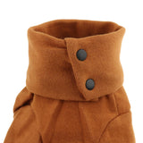 Maxbell Pet Clothes Warm Autumn Winter Dog Cotton Bottoming Shirt M Coffee