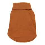 Maxbell Pet Clothes Warm Autumn Winter Dog Cotton Bottoming Shirt M Coffee