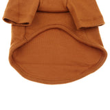 Maxbell Pet Clothes Warm Autumn Winter Dog Cotton Bottoming Shirt M Coffee