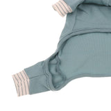 Maxbell Pet Clothes Warm Autumn Winter Solid Color Cat Dog Bottoming Shirt M Blue