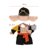 Maxbell Pet Dog Costume Cosplay Pig Monk Style Standing Clothing Hat Outfits Set S