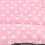 Maxbell Dog Mat Blanket Soft Bed Cushion Washable Air Conditioning Pad M Pink Dot