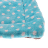 Maxbell Dog Mat Blanket Soft Bed Cushion Washable Air Conditioning Pad M Blue Dot