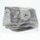 Maxbell Super Soft Warm Dog Cat Puppy Pet Fleece Blanket Cat Print 102 x 78cm Gray