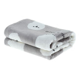 Maxbell Super Soft Warm Dog Cat Puppy Pet Fleece Blanket Cat Print 102 x 78cm Gray