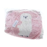 Maxbell Super Soft Warm Dog Cat Puppy Pet Fleece Blanket Cat Print 102 x 78cm Pink