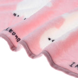 Maxbell Super Soft Warm Dog Cat Puppy Pet Fleece Blanket Cat Print 102 x 78cm Pink