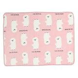 Maxbell Super Soft Warm Dog Cat Puppy Pet Fleece Blanket Cat Print 102 x 78cm Pink