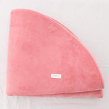 Maxbell Round Shape Dog Cat Coral Fleece Mat Warm Sleep Bedding Nest Pet Pad Pink L