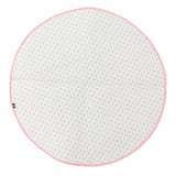 Maxbell Round Shape Dog Cat Coral Fleece Mat Warm Sleep Bedding Nest Pet Pad Pink L