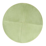 Maxbell Round Shape Dog Cat Coral Fleece Mat Warm Sleep Bedding Nest Pet Pad Green L