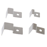 Maxbell 4x Stainless Steel Aquarium Fish Tank Glass Cover Clip Support Holder 5MM