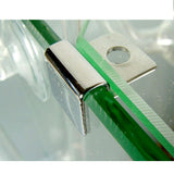 Maxbell 4x Stainless Steel Aquarium Fish Tank Glass Cover Clip Support Holder 5MM