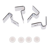 Maxbell 4x Stainless Steel Aquarium Fish Tank Glass Cover Clip Support Holder 5MM