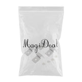 Maxbell 4pcs Stainless Steel Aquarium Fish Tank Glass Cover Clip Support Holder 8MM